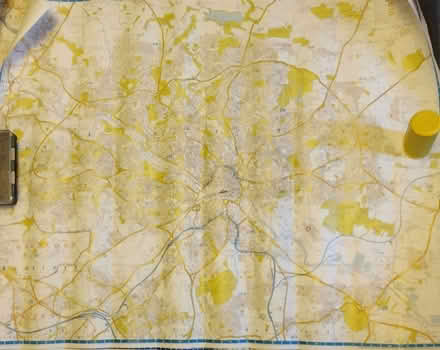 Photo of free large wall map - leeds streets (West Marina TN38) #1