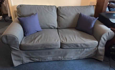 Photo of free Grey 2 seater sofa (Kingsmead BA1) #1