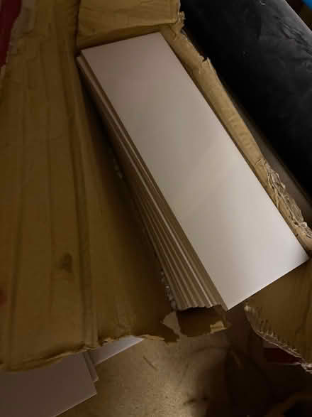 Photo of free White tiles 30cm x 10cm (Kingston Gate KT2) #1