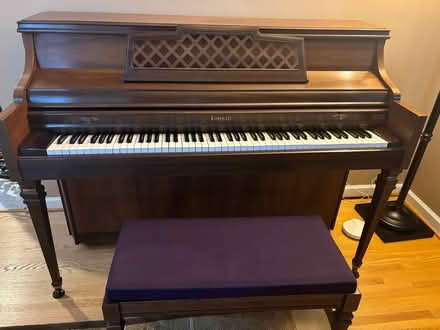 Photo of free Kimball Upright Piano & Bench (Bethesda, MD) #2