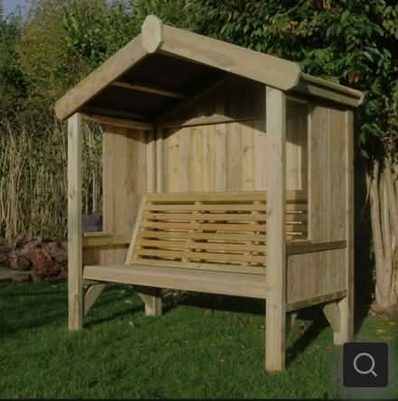 Photo of Wooden garden arbour (Croydon) #1