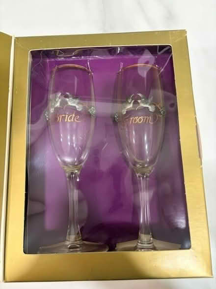 Photo of free Rawcliffe Bride and Groom Glasses (Thornwood, NY) #2