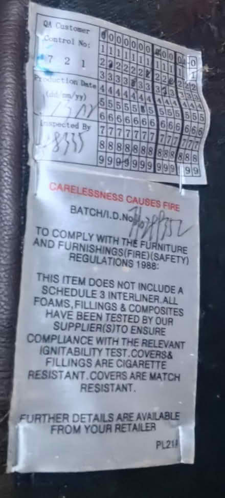 Photo of free 2 seater leather sofa (Southampton, SO18) #2