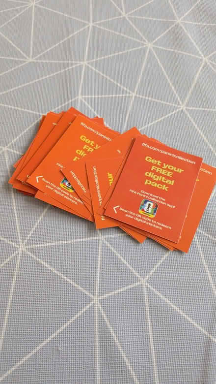 Photo of free 28 panini world cup digital packs (Robinswood GL4) #1