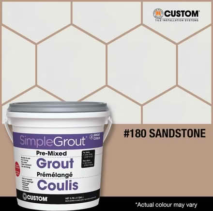 Photo of Pre-mixed grout Beige colour (Bristol Rd) #1