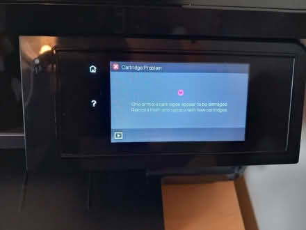 Photo of free HP Officejet Pro 8620 with ink for parts or repair (Pewsham SN15) #2