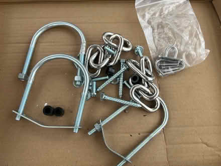 Photo of free Horseshoe clamps (Hawthorne) #1