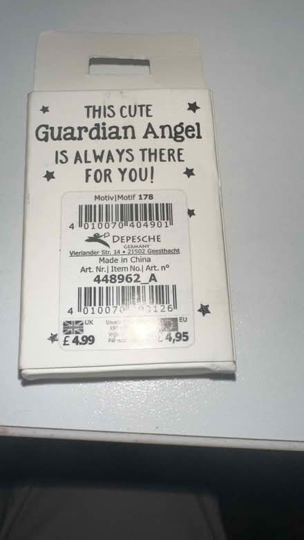 Photo of free 26th June guardian angel charm (Artane) #3