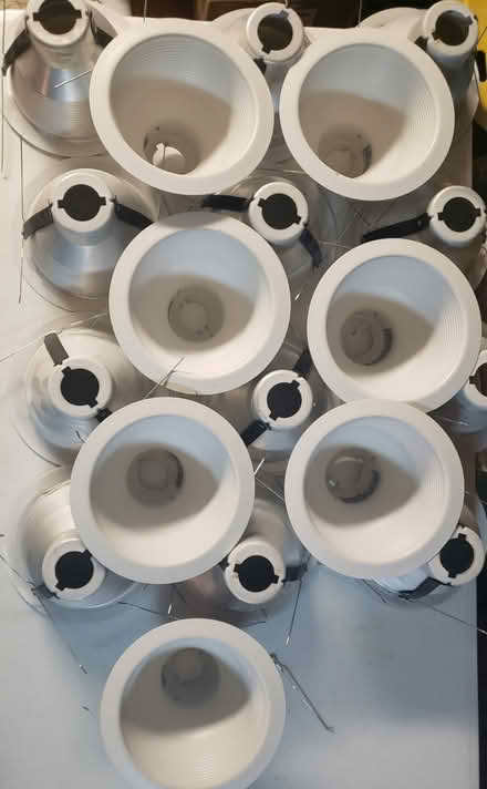 Photo of free 20 6" Lighting Recessed Baffle Trim (Middletown) #3