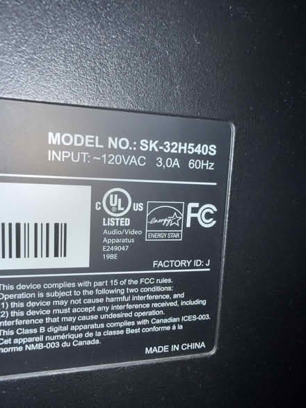 Photo of free Flat screen television (South Nyack) #3