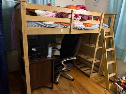 Photo of free Loft Bed no Mattress (Manassas near Harris Teeter) #1