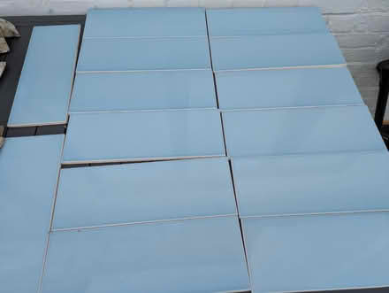Photo of free Tiles - powder blue (Bounds Green N11) #1
