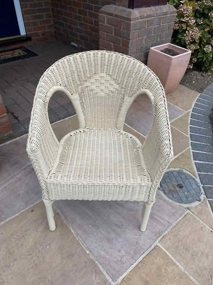 Photo of free Wicker chair (ST14) #1