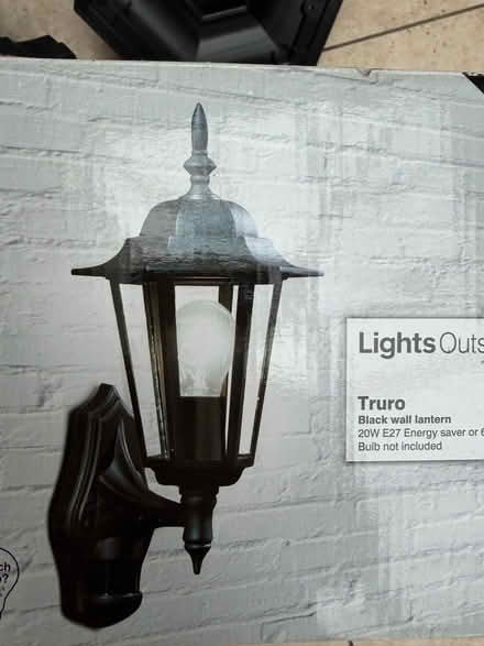 Photo of free Outside wall light new boxed (Papplewick CP NG15) #1