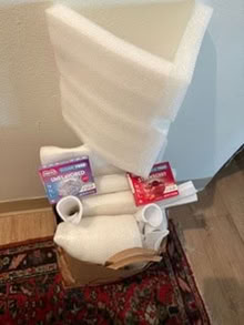 Photo of free Packing material & plantbased jello (East NY, Brooklyn) #1
