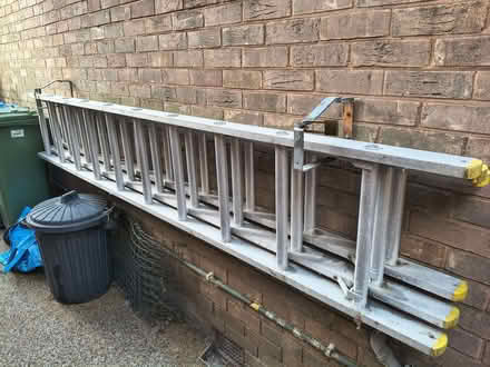 Photo of free Triple extension ladder, for using against outside walls up. (Prestatyn LL19) #1
