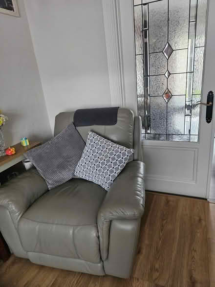 Photo of free Leathers recliner sofa (Sandyford) #3