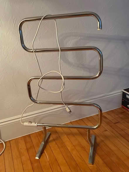 Photo of free towel rack (electric, heated) (Lowell Massachusetts) #1