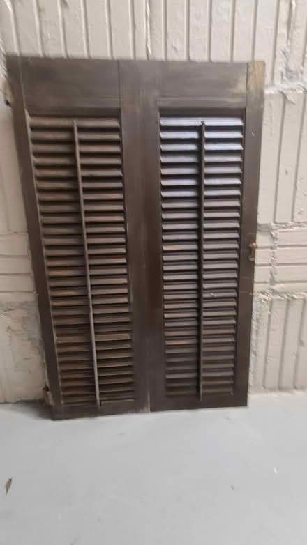 Photo of free Window shutters - wood (Lakeview - Addison & LakeShore) #1