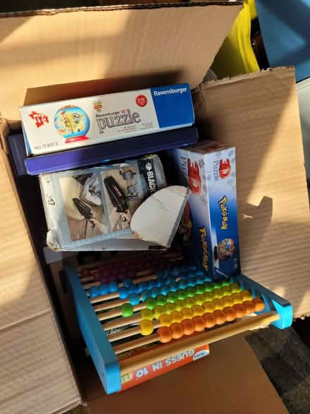 Photo of free Box of toys and car hoover (Lloyd Park CR2) #1