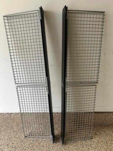 Photo of free Two heavy duty metal shelves (Odenton - Piney Orchard) #1