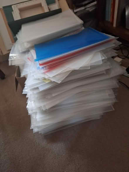 Photo of free A4 Plastic Cut Flush Folders (Eastbourne BN21) #2