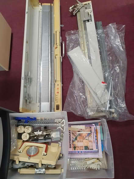 Photo of free Knitting machine, equipment n books (Arnold NG5) #3