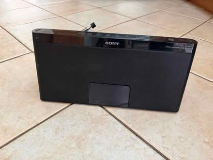 Photo of free Sony portable am/fm radio (Near Wootton High School) #1