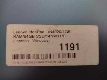 Photo of free Lenovo Laptop (Falsgrave YO12) #2