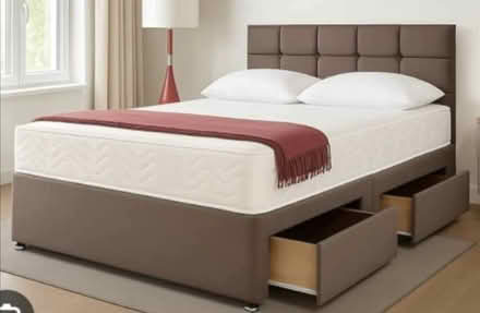 Photo of free Double bed and mattress and sofa (Parkgate S62 6AG Rotherham) #1