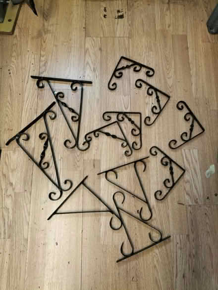 Photo of free Hanging brackets for baskets (Stone Cross BN24) #1