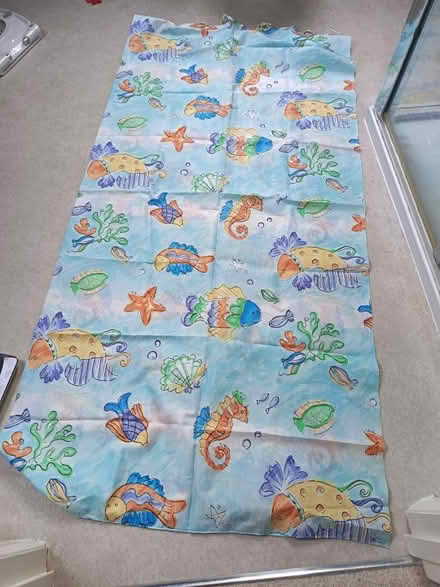 Photo of free Shower curtain with hoops (Widcombe, Bath BA2) #2