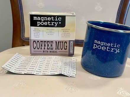 Photo of free Magnetic Poetry Mug (Dow’s Lake area) #1