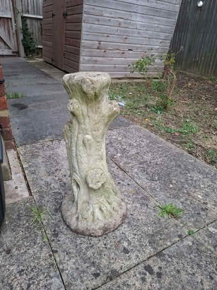 Photo of free Stone plinth from planter/bird bath (The Grange Estate SG6) #1