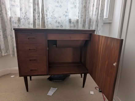 Photo of free Antique sewing table (OX3 sandhills) #1
