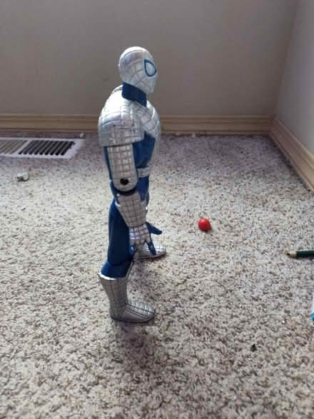 Photo of free Silver : Spider-Man action figure (Lacey WA) #3