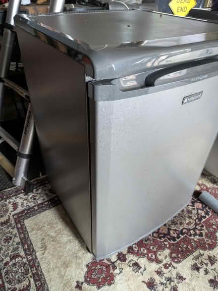 Photo of free Grey Hotpoint under counter/stand alone freezer. (Chappel CO6) #1