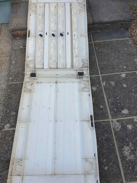 Photo of free White hard plastic pasteing table (Worcester Park KT4) #1