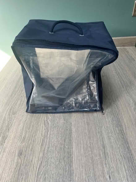 Photo of free Collapsible Blue Fabric Storage Box (Southsea PO4) #1