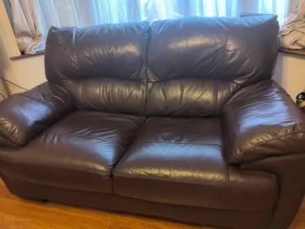 Photo of free 2 seater leather sofa (Southampton, SO18) #1