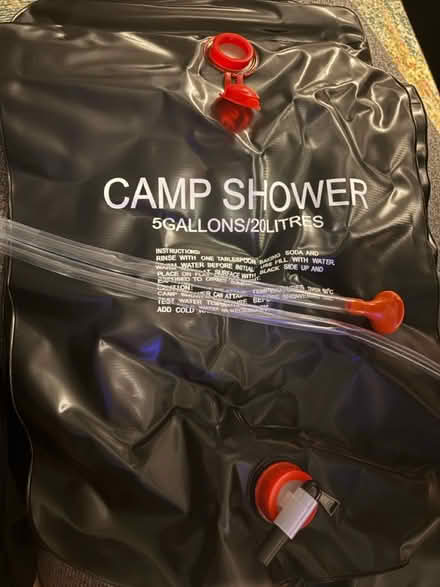 Photo of free 5 Gallon Camp Shower Bags x 2 (Germantown) #1