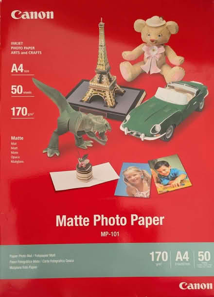 Photo of free Canon Matte Photo Paper (Littleover DE23) #1