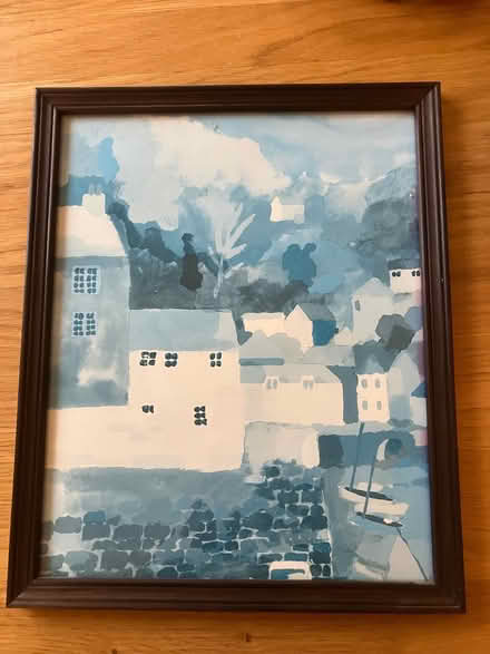 Photo of free Framed prints of sea town front (Stanford in the Vale SN7) #1