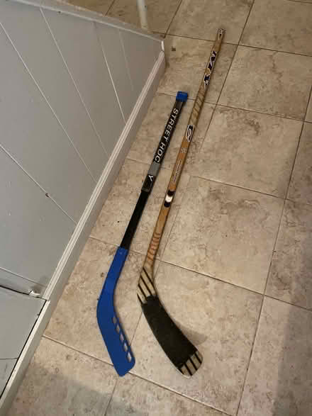Photo of free 2 hockey sticks (Riverdale) #1