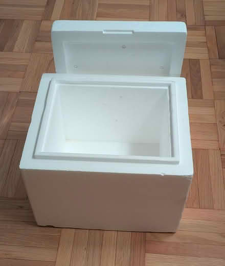 Photo of free Styrofoam cooler + ice packs (UWS 72nd St Station) #1