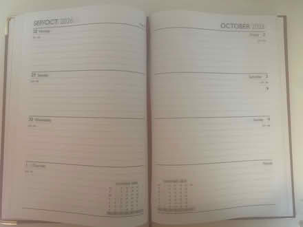 Photo of free 2026 diary (Emerson Valley MK4) #1