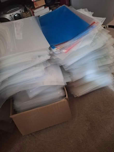Photo of free A4 Plastic Cut Flush Folders (Eastbourne BN21) #1