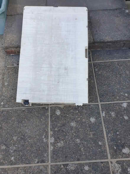 Photo of free White hard plastic pasteing table (Worcester Park KT4) #2