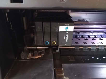 Photo of free HP Officejet Pro 8620 with ink for parts or repair (Pewsham SN15) #3