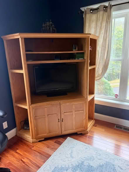 Photo of free Corner entertainment center (Strathmore) #1